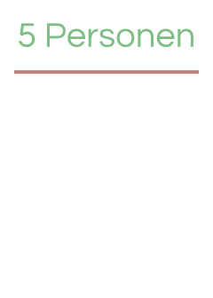 5 Personen - ab 140€